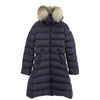 MONCLER モンクレール H29541C00024 ABELLE アベル ダウン コート ネイビー系 14A【中古】
