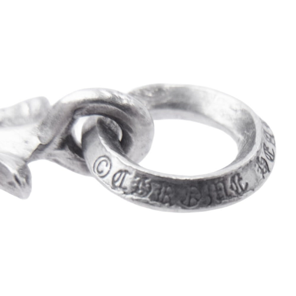 CHROME HEARTS クロムハーツ（原本無） TINY CH CROSS タイニー CH クロス チャーム シルバー系【中古】