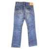 JUNYA WATANABE COMME des GARCONS MAN ジュンヤワタナベコムデギャルソンマン 25SS WO-P918-100 BerBerJin Levi's ベルベルジン リーバイス 607E 転写プリントブーツカットパンツ インディゴブルー系 M【新古品】【未使用】【中古】