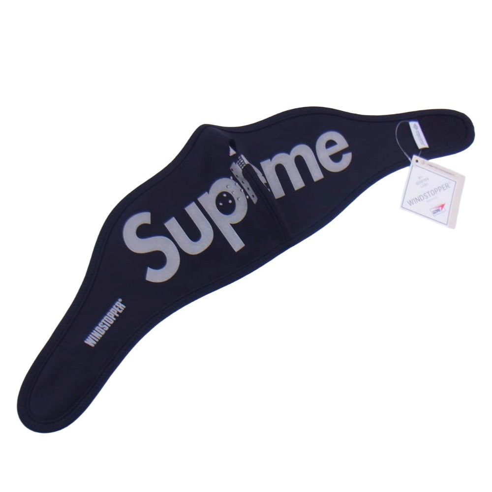 Supreme シュプリーム WINDSTOPPER Facemask ウインドストッパー フェイス マスク ブラック系【新古品】【未使用】【中古】