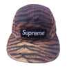 Supreme シュプリーム 25AW Washed Chino Twill Camp Cap Tiger ボックスロゴ ウォッシュドチノツイル キャンプキャップ ブラウン系 ブラック系【極上美品】【中古】