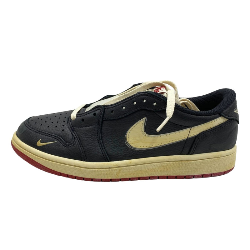 NIKE ナイキ IB8958-001 Nigel Sylvester × Nike Air Jordan 1 Retro Low OG Better With Time ナイジェルシルベスター エアジョーダン1 レトロ ロー OG ベター ウィズ タイム スニーカー ブラック系 27cm【新古品】【未使用】【中古】