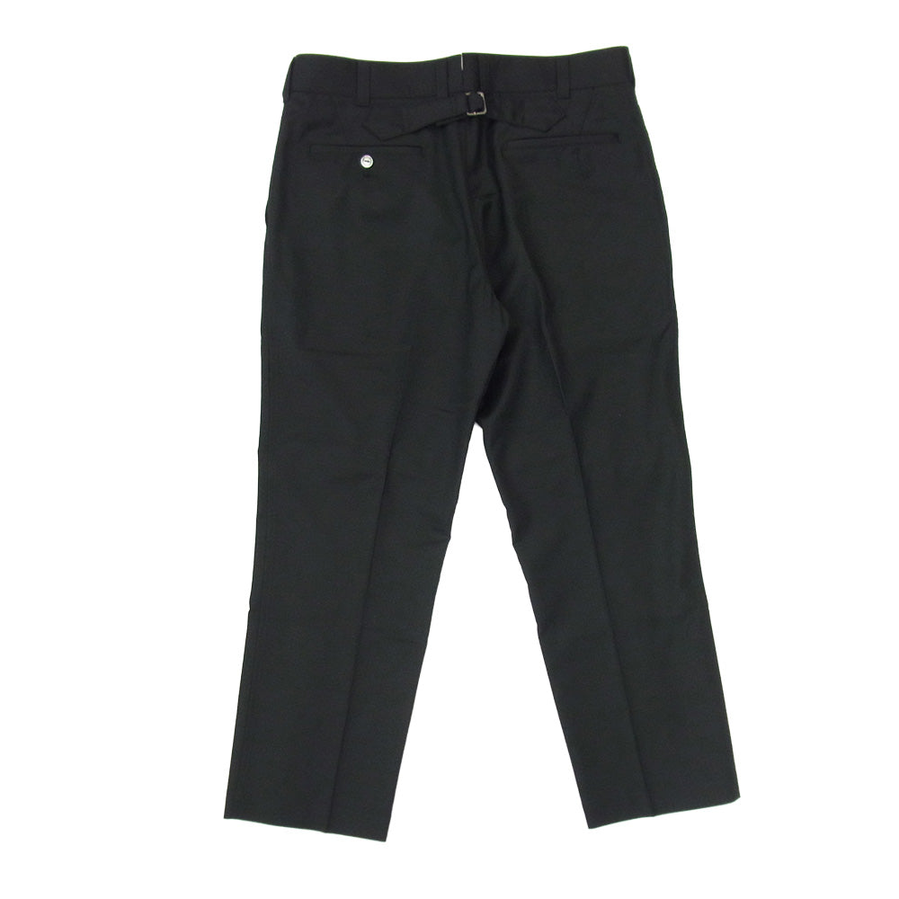 JUNYA WATANABE COMME des GARCONS MAN ジュンヤワタナベコムデギャルソンマン 19ss WC-P001 シンチバック ウールパンツ スラックス ブラック系 M【美品】【中古】