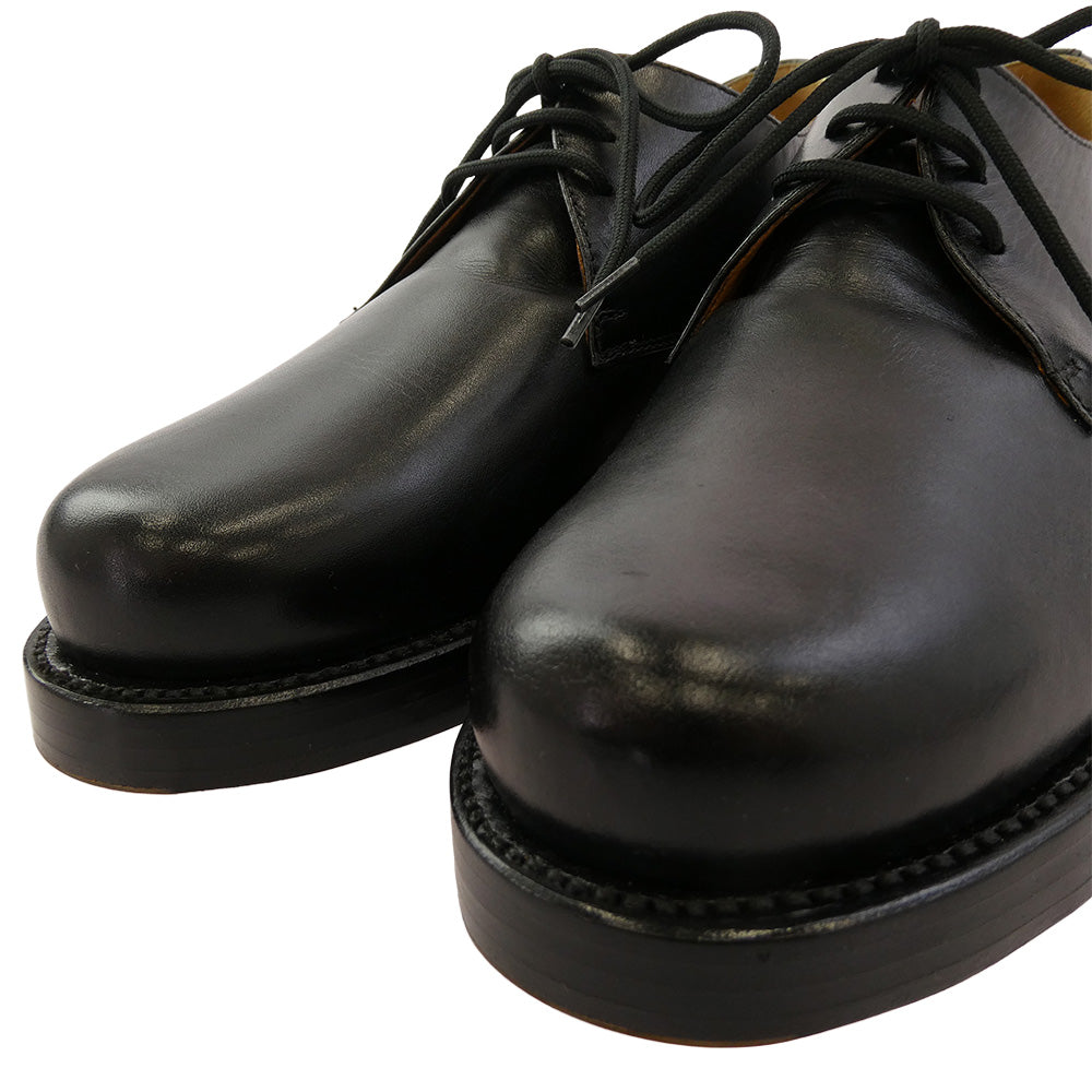 JUNYA WATANABE COMME des GARCONS MAN ジュンヤワタナベコムデギャルソンマン 24aw WN-K103 HEINRICH DINKELACKER カーフスムースシューズ プレーントゥ シューズ ブラック系 6【極上美品】【中古】