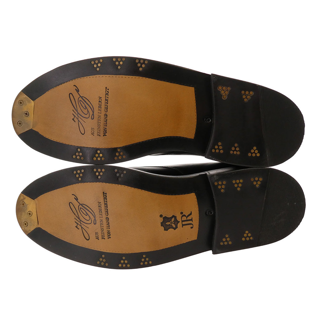 JUNYA WATANABE COMME des GARCONS MAN ジュンヤワタナベコムデギャルソンマン 24aw WN-K103 HEINRICH DINKELACKER カーフスムースシューズ プレーントゥ シューズ ブラック系 6【極上美品】【中古】