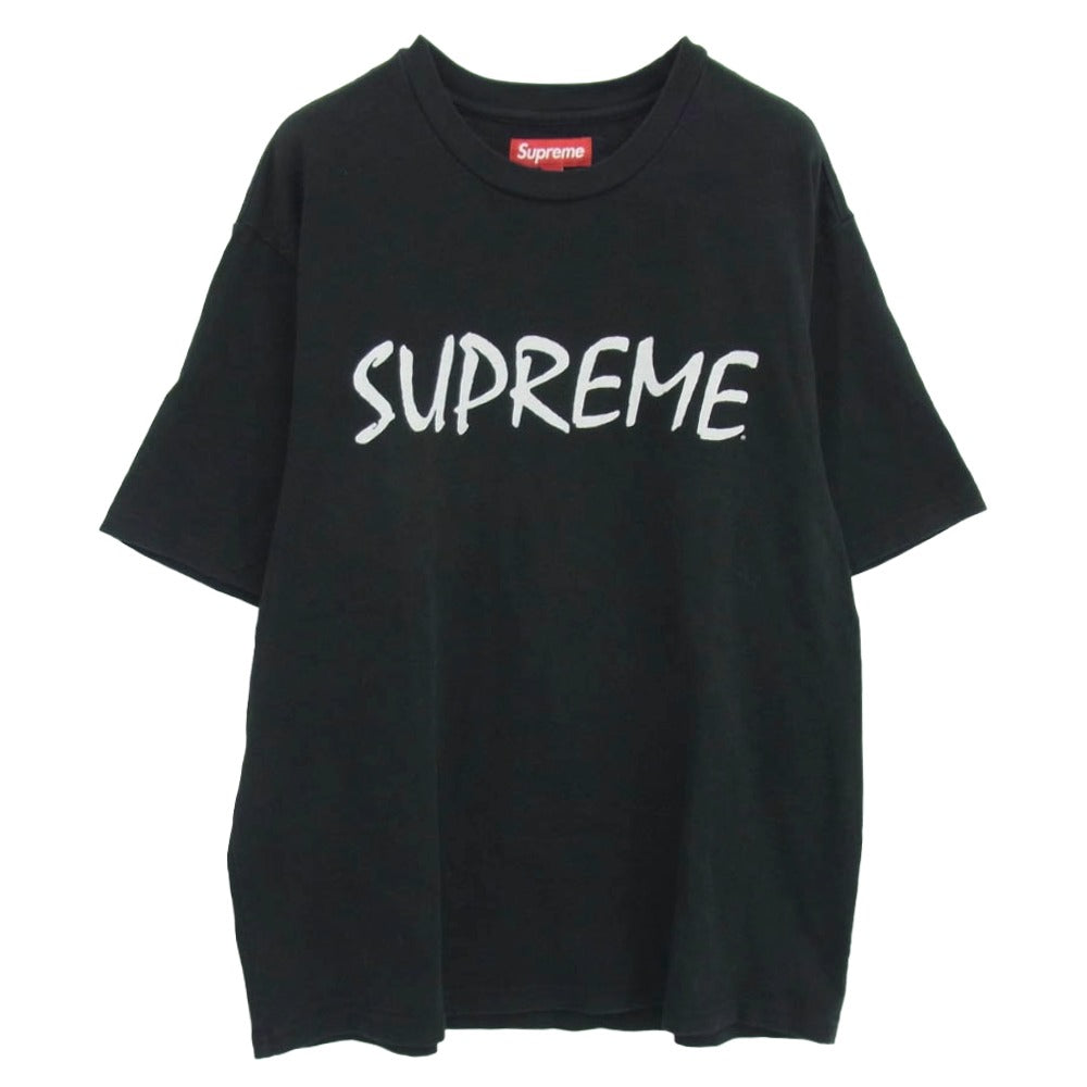 Supreme シュプリーム 24AW FTP S/S Top ロゴプリント 半袖 Tシャツ カットソー ブラック系 M【中古】