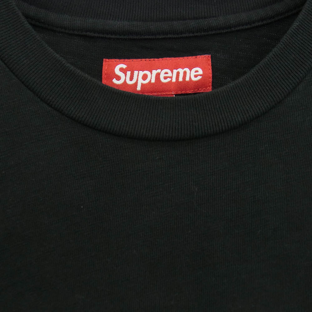 Supreme シュプリーム 24AW FTP S/S Top ロゴプリント 半袖 Tシャツ カットソー ブラック系 M【中古】