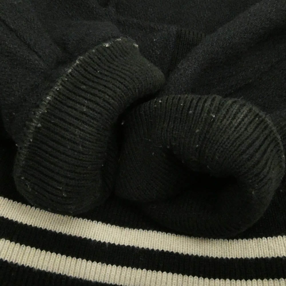 HYSTERIC GLAMOUR ヒステリックグラマー 18AW 02183AB11 HYSTERIC INC刺繍 スタジャン スタジアム ジャケット ブルゾン ブラック系 S【中古】