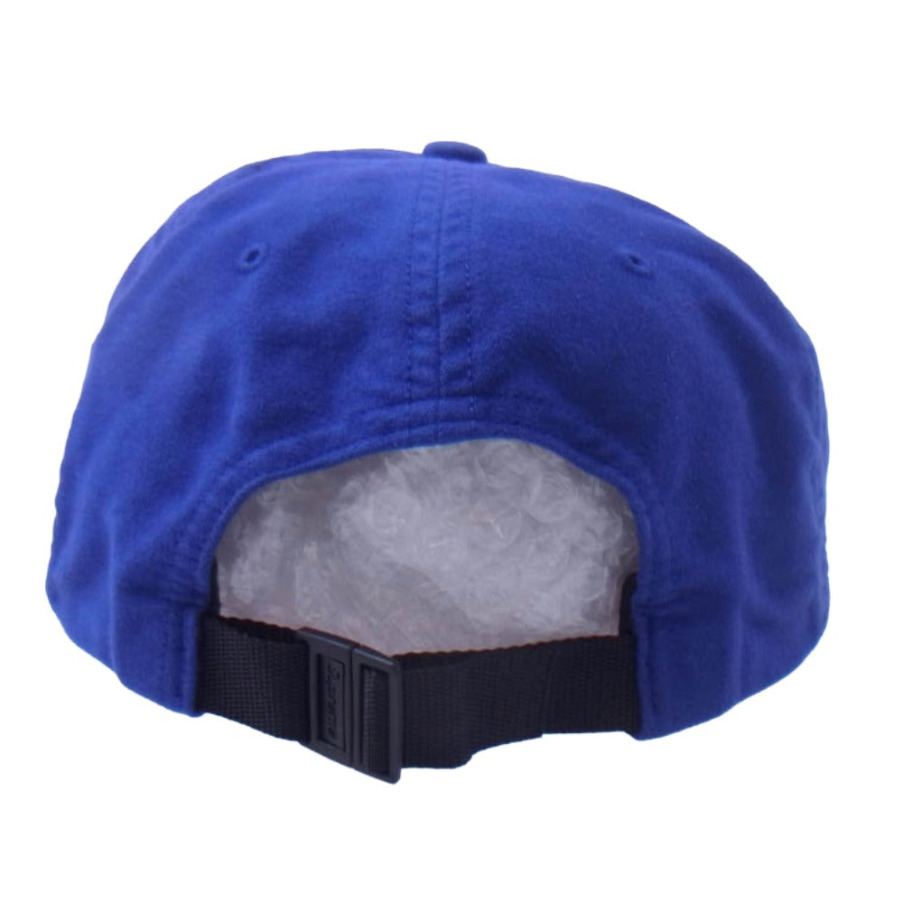 Supreme シュプリーム 24SS Lightweight Moleskin 6 Panel ライトウェイト モールスキン 6パネル キャップ 帽子 ブルー系【中古】