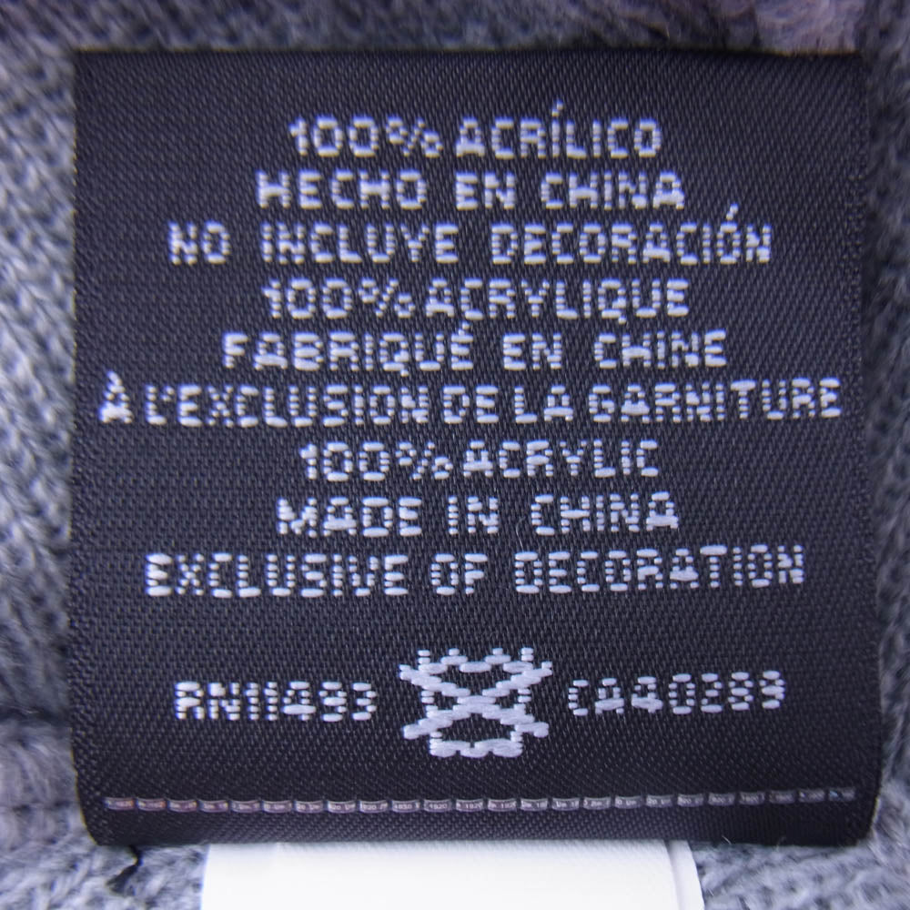 Supreme シュプリーム 23AW new era box logo beanie ニューエラ ボックスロゴ ビーニー ニット キャップ グレー系【中古】