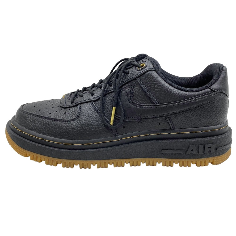 NIKE ナイキ DB4109-001 Air Force1 Low Luxe エアフォース1 ロー ラックス スニーカー ブラック系 28.5cm【中古】