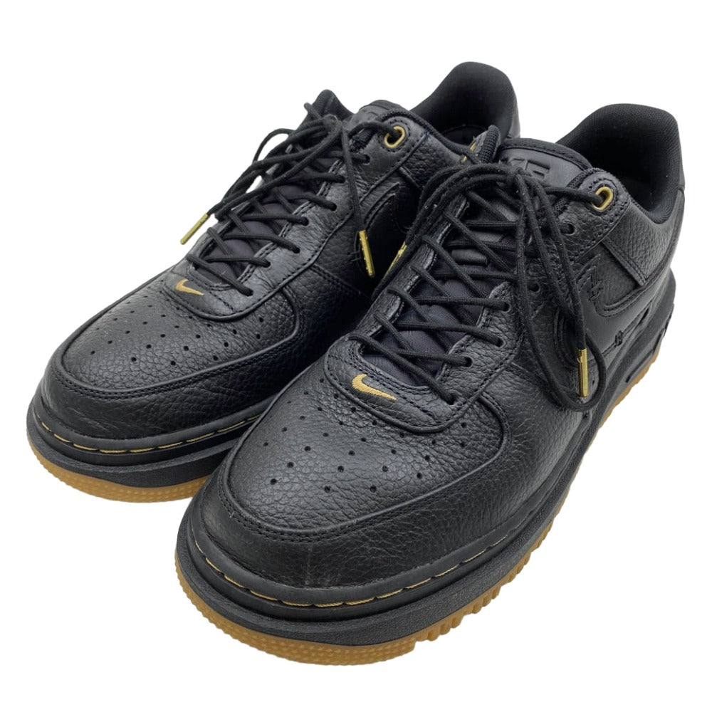 NIKE ナイキ DB4109-001 Air Force1 Low Luxe エアフォース1 ロー ラックス スニーカー ブラック系 28.5cm【中古】