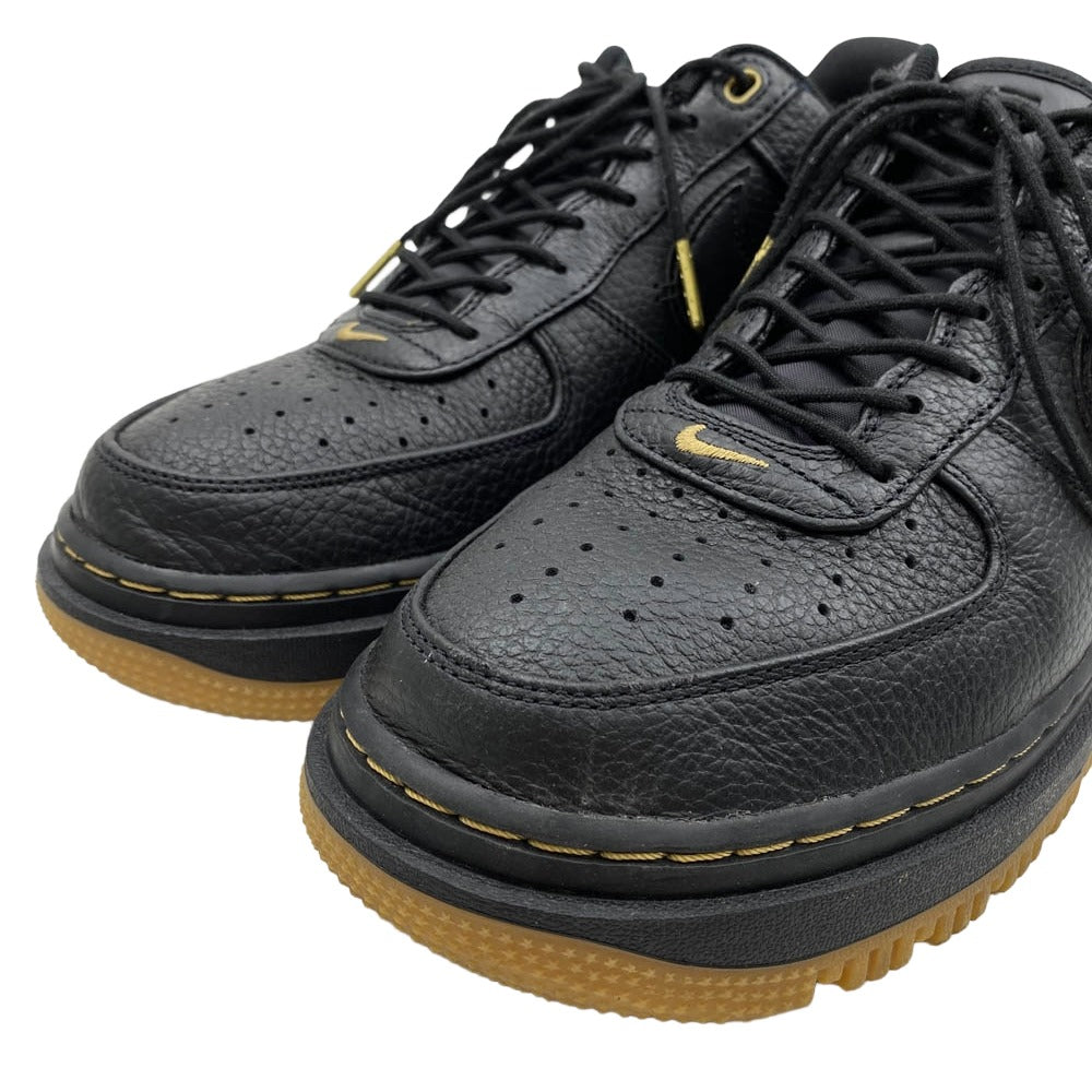 NIKE ナイキ DB4109-001 Air Force1 Low Luxe エアフォース1 ロー ラックス スニーカー ブラック系 28.5cm【中古】