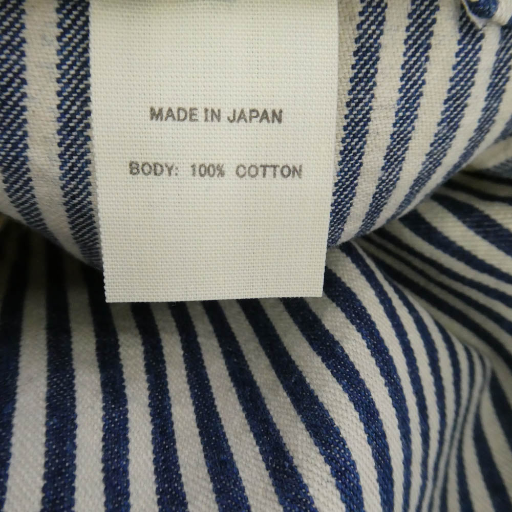 TOY'S McCOY トイズマッコイ TMJ2004 FELIX THE CAT U.S. navy ヒッコリーストライプ カバーオール ジャケット ブルー系 38【中古】