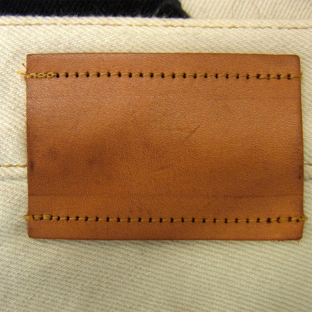 コッキ 23aw 23aw-p-01 Flower pattern denim pants フラワー パターン デニム パンツ ベージュ系 2【中古】