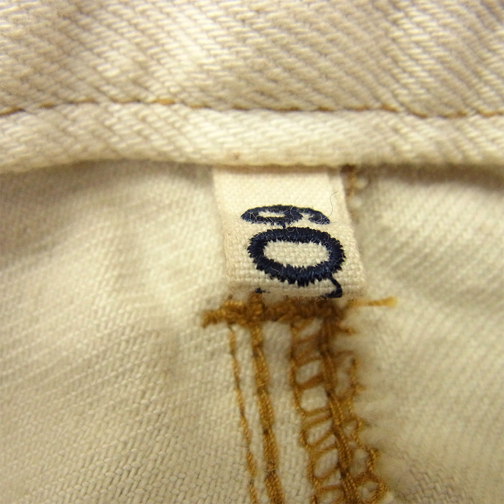 コッキ 23aw 23aw-p-01 Flower pattern denim pants フラワー パターン デニム パンツ ベージュ系 2【中古】