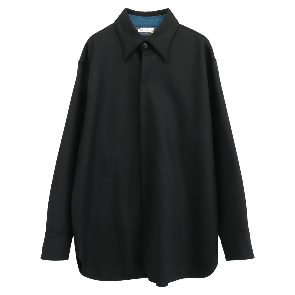 ナイスネス 23AW NN-1002Y12 WALLY ウァーリー ウール ジャケット ブラック系 M【中古】