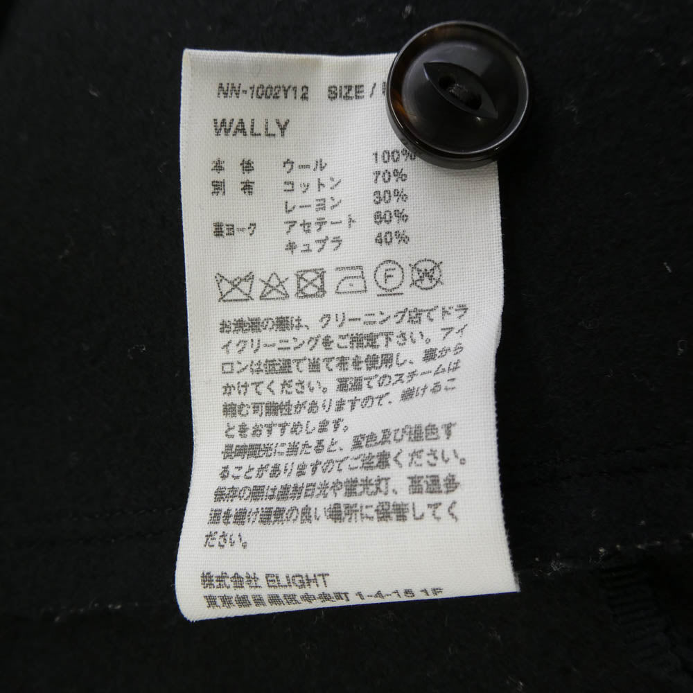 ナイスネス 23AW NN-1002Y12 WALLY ウァーリー ウール ジャケット ブラック系 M【中古】