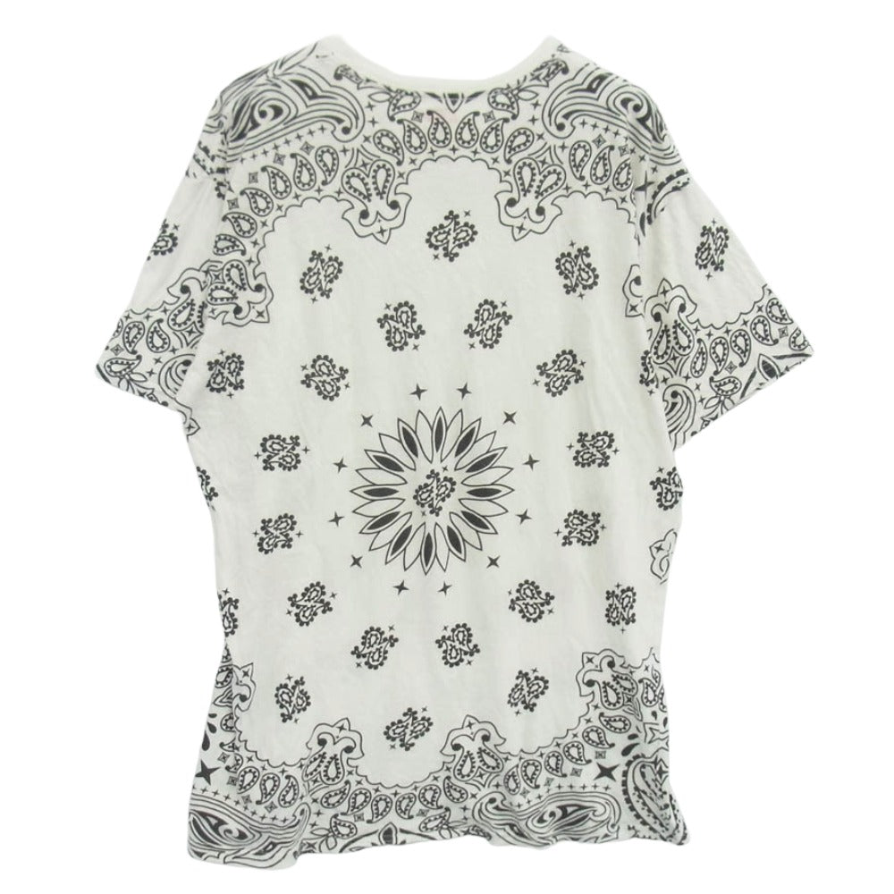 Supreme シュプリーム 22AW × Hanes ヘインズ Bandana Tagless Tees バンダナ 半袖 Tシャツ ホワイト系 表記不明【中古】