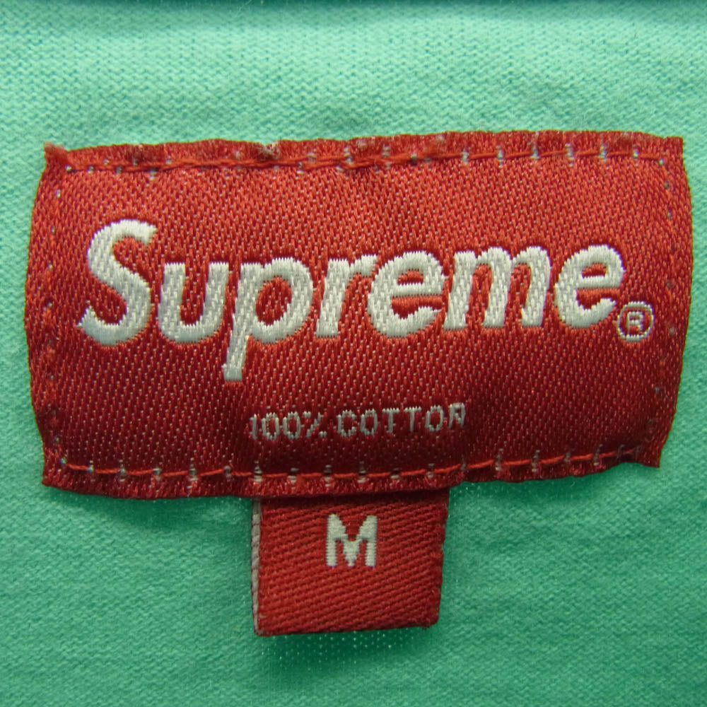 Supreme シュプリーム 19SS Qualite Tee カリテ 半袖 Tシャツ エメラルドグリーン系 M【中古】