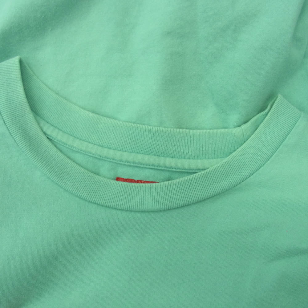 Supreme シュプリーム 19SS Qualite Tee カリテ 半袖 Tシャツ エメラルドグリーン系 M【中古】