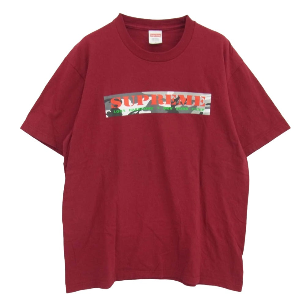 Supreme シュプリーム 25SS Hardcore Tee ハードコア 半袖 Tシャツ M レッド系 M【中古】