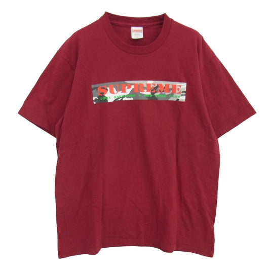 Supreme シュプリーム 25SS Hardcore Tee ハードコア 半袖 Tシャツ M レッド系 M【中古】