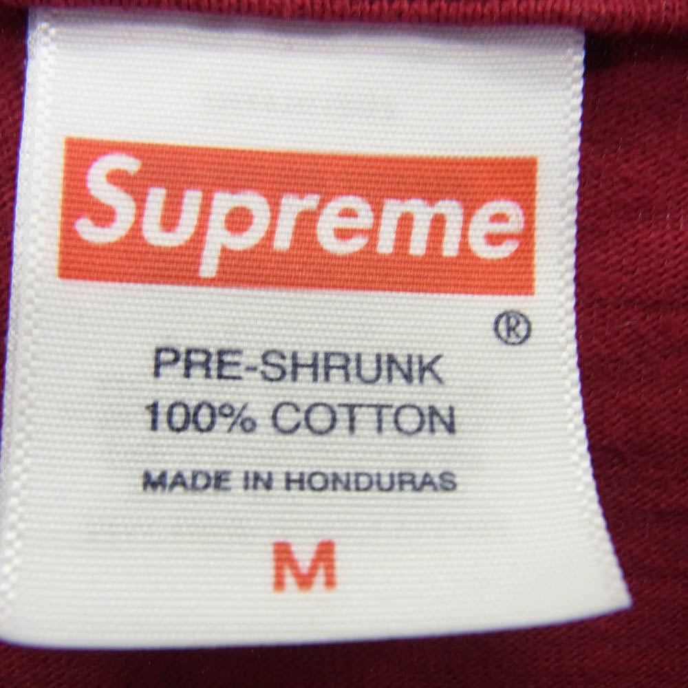 Supreme シュプリーム 25SS Hardcore Tee ハードコア 半袖 Tシャツ M レッド系 M【中古】