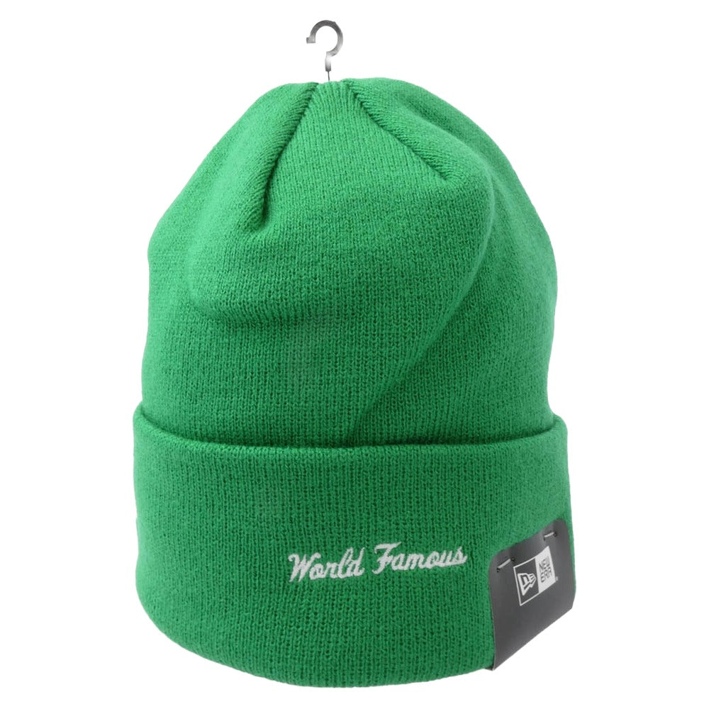 Supreme シュプリーム 24AW × New Era Box Logo Beanie ニューエラ ボックスロゴ ビーニー ニット帽 グリーン系【新古品】【未使用】【中古】
