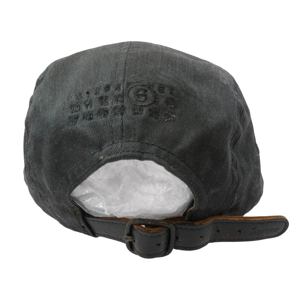 Supreme シュプリーム 24SS MM6 Maison Margiela エムエムシックス メゾンマルジェラ Painted Camp Cap インテッド キャンプキャップ 帽子 ダークグレー系 58cm【中古】