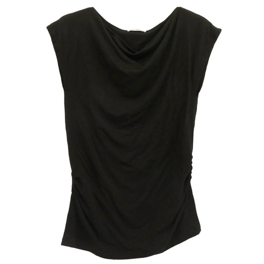 ISSEY MIYAKE イッセイミヤケ IM93JK563 リヨセル チュニック ギャザー カットソー ブラック系 2【中古】