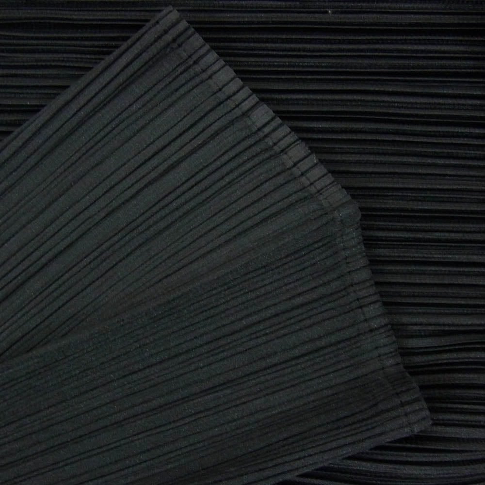 PLEATS PLEASE プリーツプリーズ イッセイミヤケ PP63-JO612 プリ+B26:AB29工 変形 ポンチョ カーディガン ケープ ブラック系 4【中古】