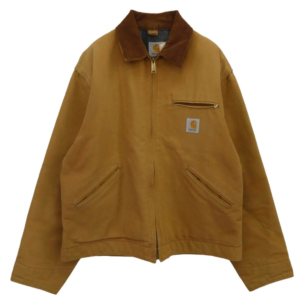 Carhartt カーハート VINTAGE ヴィンテージ USA製 Detroit jacket デトロイト ジャケット ブラウン系 44【中古】