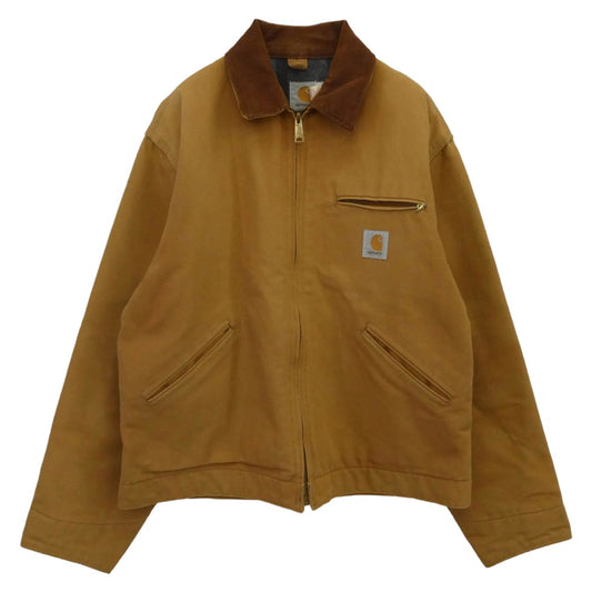 Carhartt カーハート VINTAGE ヴィンテージ USA製 Detroit jacket デトロイト ジャケット ブラウン系 44【中古】