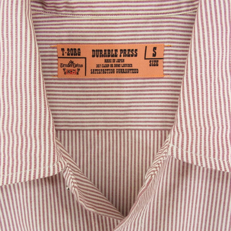 TENDERLOINテンダーロインストライプ 半袖シャツ S TENDERLOINテンダーロインストライプ 半袖シャツ S テンダーロイン