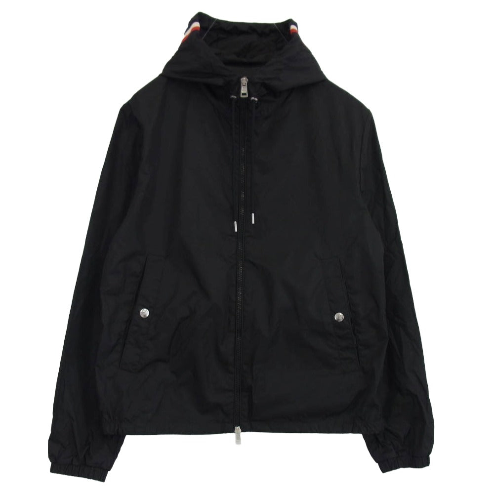MONCLER モンクレール F10911A73700 GRIMPEURS ナイロン フーデッド ジャケット ブルゾン マウンテンパーカー ブラック系 2【中古】