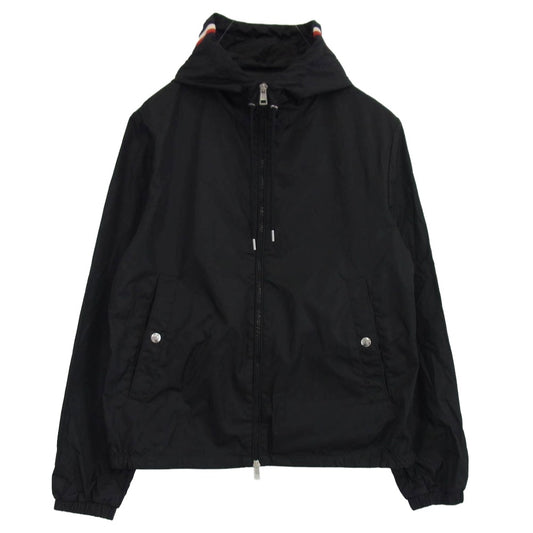MONCLER モンクレール F10911A73700 GRIMPEURS ナイロン フーデッド ジャケット ブルゾン マウンテンパーカー ブラック系 2【中古】