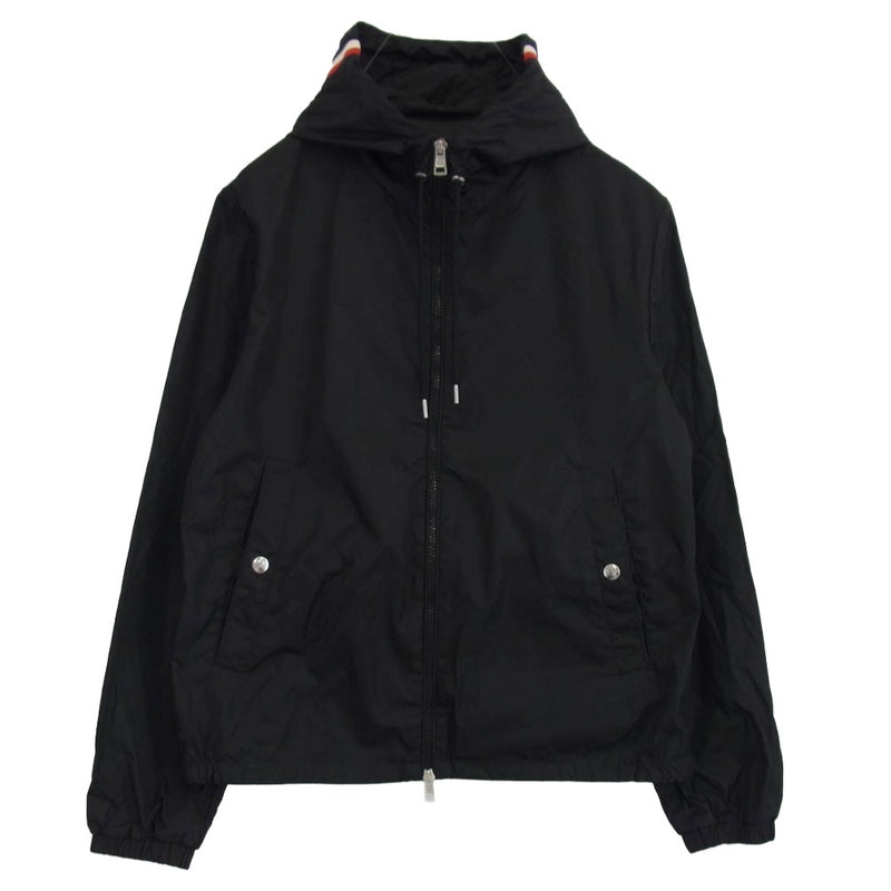 MONCLER モンクレール F10911A73700 GRIMPEURS ナイロン フーデッド ジャケット ブルゾン マウンテンパーカー ブラック系 2【中古】