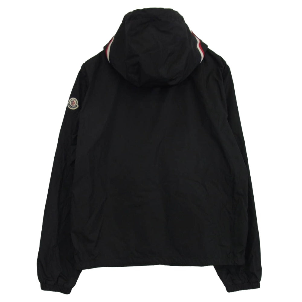 MONCLER モンクレール F10911A73700 GRIMPEURS ナイロン フーデッド ジャケット ブルゾン マウンテンパーカー ブラック系 2【中古】