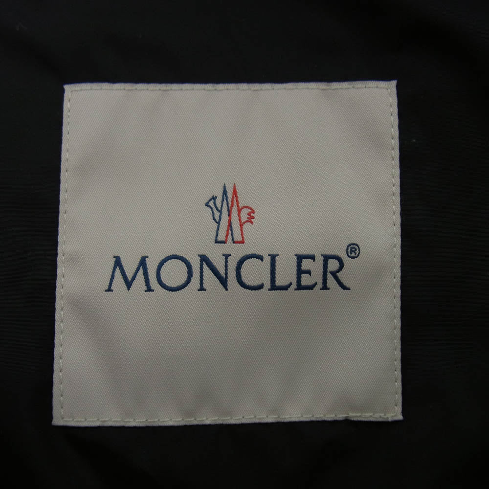 MONCLER モンクレール F10911A73700 GRIMPEURS ナイロン フーデッド ジャケット ブルゾン マウンテンパーカー ブラック系 2【中古】