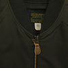 RRL ダブルアールエル 23AW MNRROTW16020120 ロンハーマン別注 Flight Jacket フライト ボンバー ジャケット ブルゾン グレー系 M【極上美品】【中古】