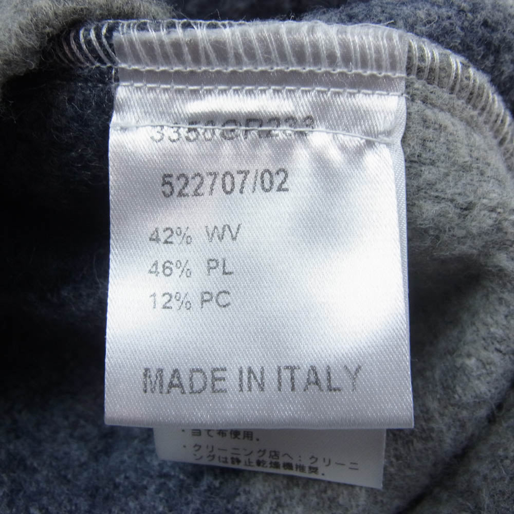 GUY ROVER ギローバー 522707 BEAMS ビームス別注 イタリア製 WOOL BUFFALO CHECK BLOUSON バッファローチェック ウール シャツ ジャケット ブルゾン ネイビー系 グレー系 ホワイト系 M【中古】