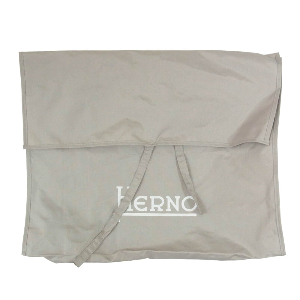 Herno ヘルノ PT000025U 中綿入り ナイロン シャーリング パンツ チャコール系 XS【中古】
