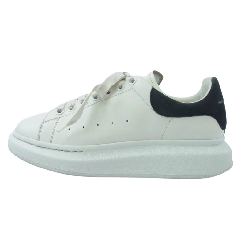Alexander McQueen アレキサンダーマックイーン 553680 Oversized オーバーサイズド レザー スニーカー ホワイト系 41【中古】