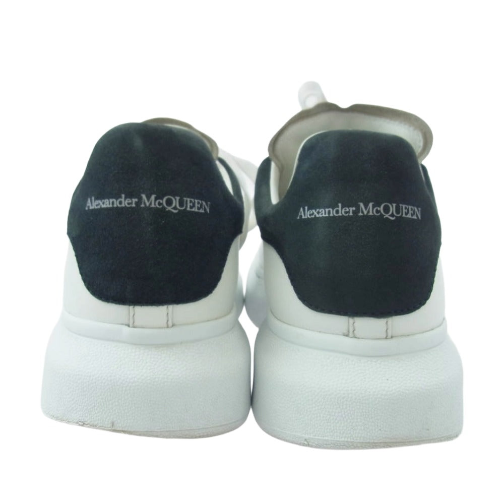 Alexander McQueen アレキサンダーマックイーン 553680 Oversized オーバーサイズド レザー スニーカー ホワイト系 41【中古】