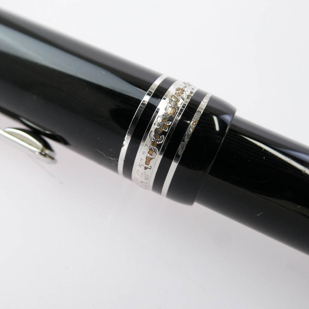 MONTBLANC モンブラン P161 マイスターシュテュック プラチナライン ル・グラン ボールペン ブラック系 シルバー系【中古】