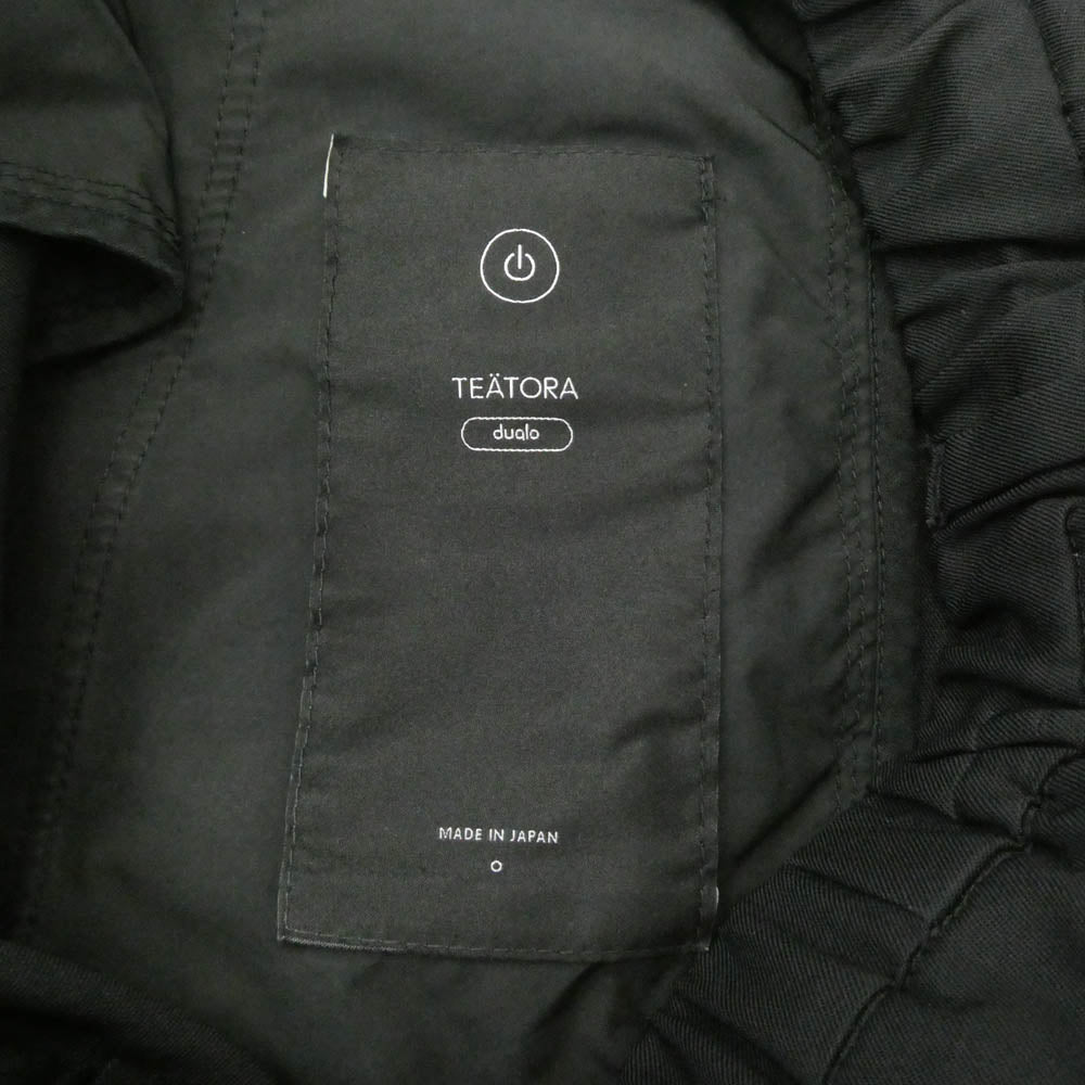 TEATORA テアトラ WALLET PANTS ウォレット パンツ ブラック系【中古】