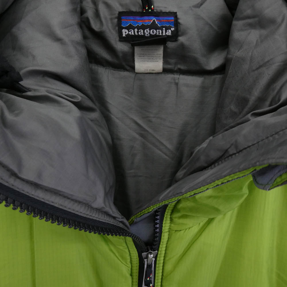 patagonia パタゴニア 02AW 84097 02年製 DAS PARKA ダスパーカ ゲッコーグリーン 中綿 ジャケット グリーン系 S【中古】