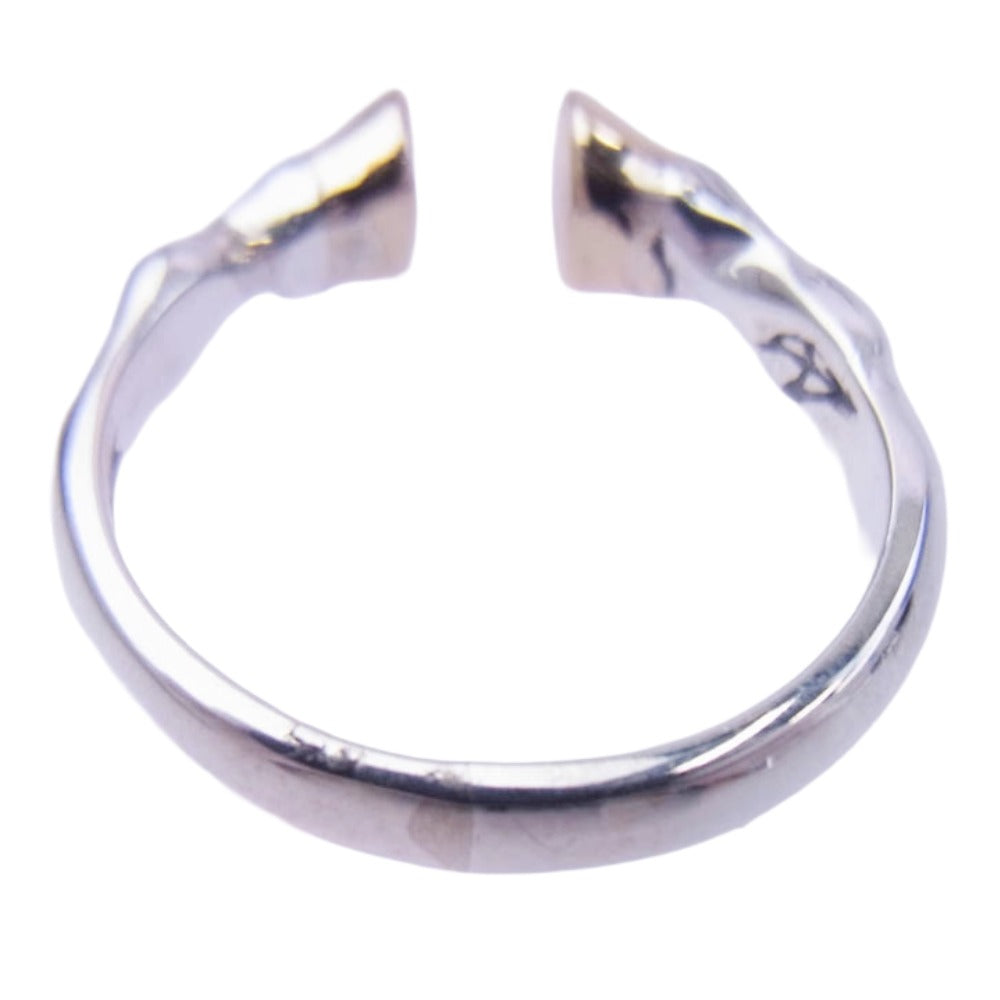 CRAZY PIG クレイジーピッグ ELEGANT HOOVES RING 9Kコンビ エレガントフーブス リング シルバー系 19.5号【中古】
