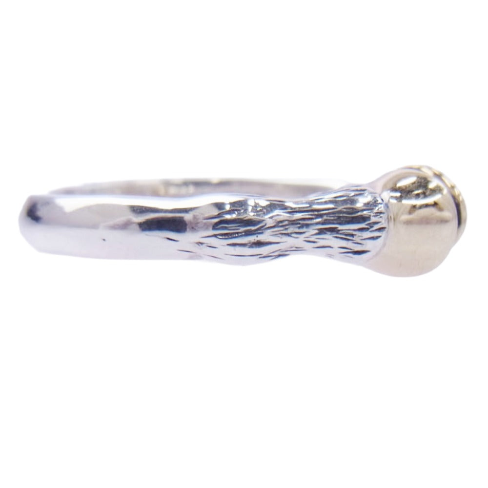 CRAZY PIG クレイジーピッグ ELEGANT HOOVES RING 9Kコンビ エレガントフーブス リング シルバー系 19.5号【中古】